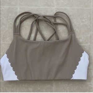 Scallop Hyper-Focused bra (small)